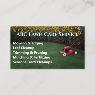 Carte De Visite Service Premium Lawnpro