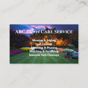Carte De Visite Service Premium Lawnpro