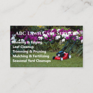 Carte De Visite Service Premium Lawnpro