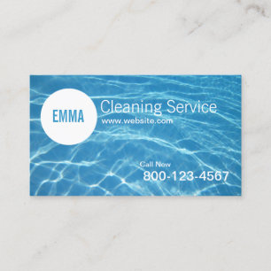 Carte De Visite Service professionnel de nettoyage de Chambre