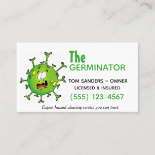 Carte De Visite Service professionnel de nettoyage des germes biod