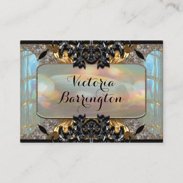 Carte De Visite Service professionnel sophistiqué (Devant)