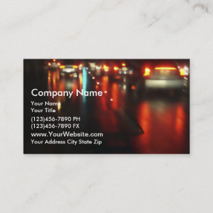 Carte De Visite Service urbain de taxi