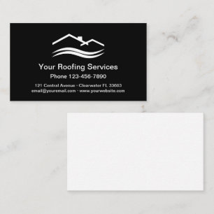 Carte De Visite Services à domicile sur le toit