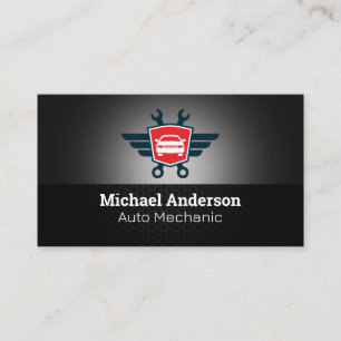 Carte De Visite Services automobiles Clés Mécanicien