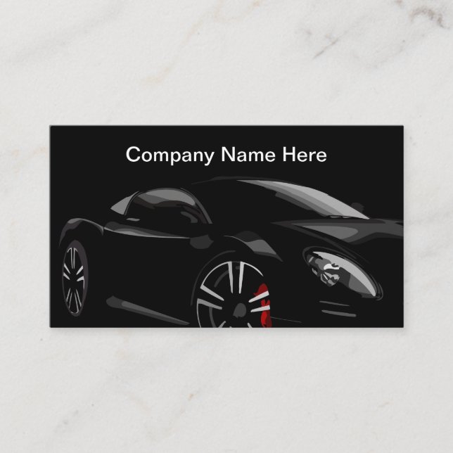 Carte De Visite Services automobiles Cool (Devant)