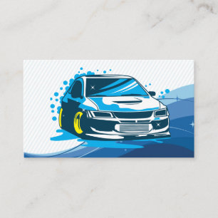 Carte De Visite Services automobiles   Detailing de voiture   Bull