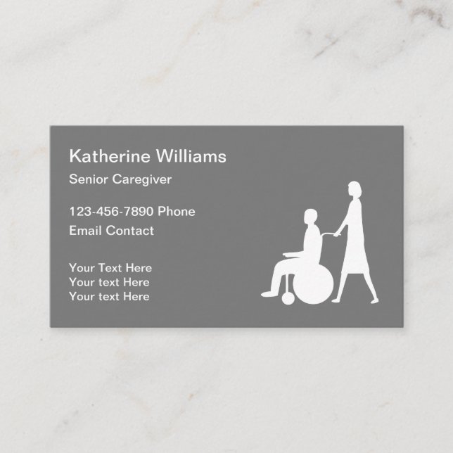 Carte De Visite Services aux aidants naturels (Devant)
