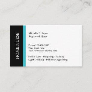 Carte De Visite Services aux entreprises supérieurs à la maison de