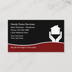 Carte De Visite Services de bricolage à domicile