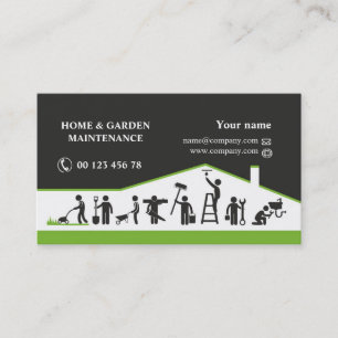 Carte De Visite Services de bricolage, entretien de la maison