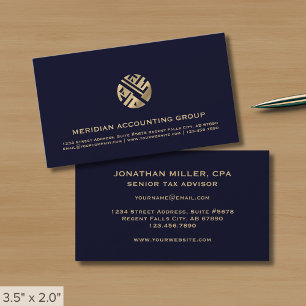 Carte De Visite Services de comptabilité professionnelle