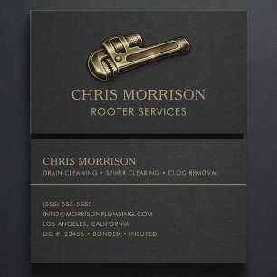 Carte De Visite Services de déboucheur Clé Professionnel