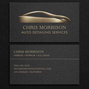 Carte De Visite Services de détails automobiles