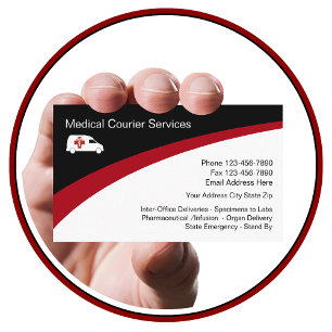 Carte De Visite Services de messagerie Médicale