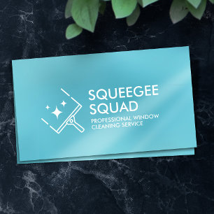 Carte De Visite Services de nettoyage de fenêtres cool