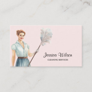 Carte De Visite Services de nettoyage résidentiel de la maison