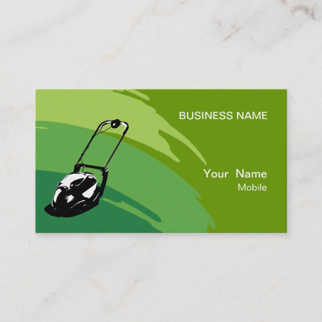 Carte De Visite Services de pelouse (Devant)