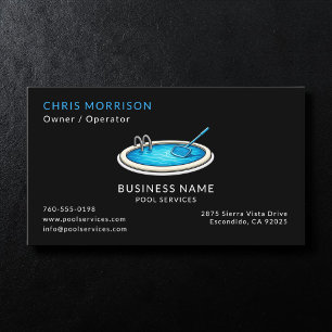 Carte De Visite Services de Piscine