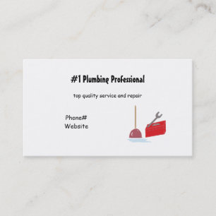 Carte De Visite Services de plomberie