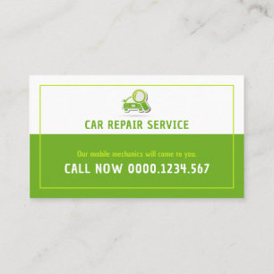 Carte De Visite Services de réparation automobile   Professionnel