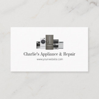 Carte De Visite Services de réparation des appliances 
