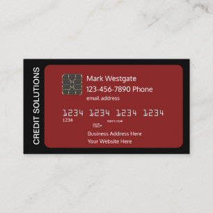 Carte De Visite Services De Réparation Et De Consolidation De Cr