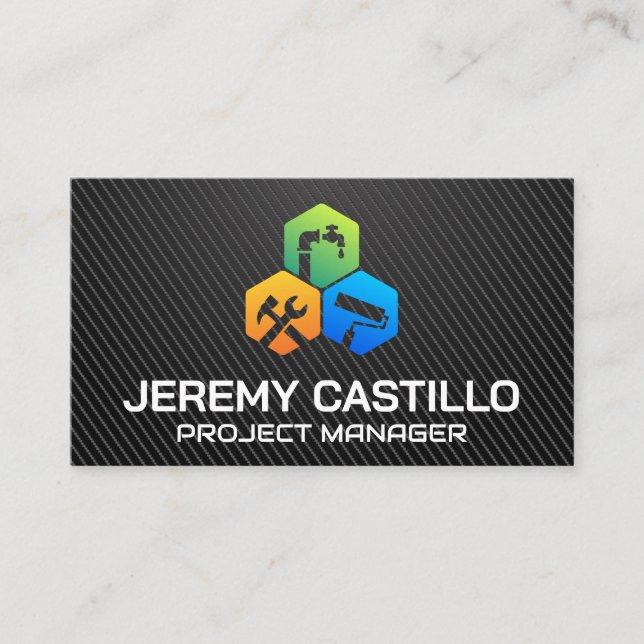 Carte De Visite Services de réparation maison | Handyman (Devant)