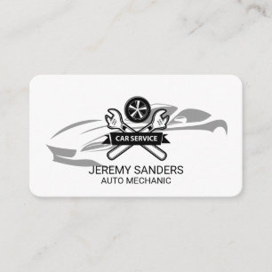 Carte De Visite Services de réparation Pièces automobiles