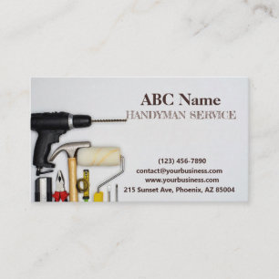 Carte De Visite services de serrurier pour l'amélioration et la ré