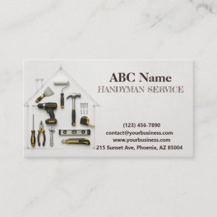 Carte De Visite services de serrurier pour l'amélioration et la ré