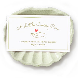 Carte De Visite Services de soins à domicile