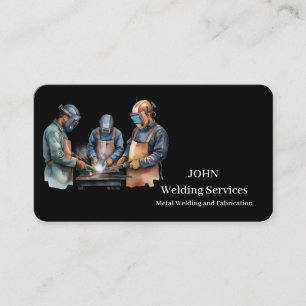 Carte De Visite Services de Soudage Professionnels Modernes - Soud