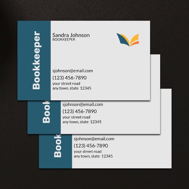 Carte De Visite Services de tenue de livres (Créateur téléchargé)