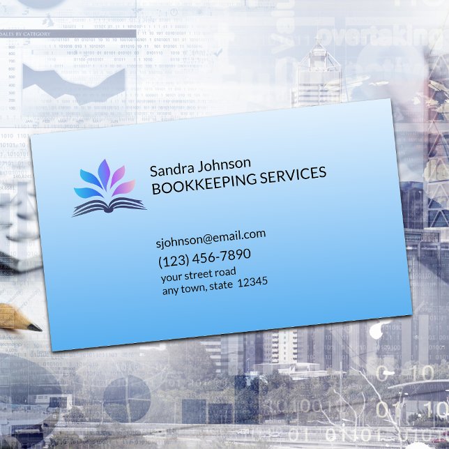 Carte De Visite Services de tenue de livres (Créateur téléchargé)
