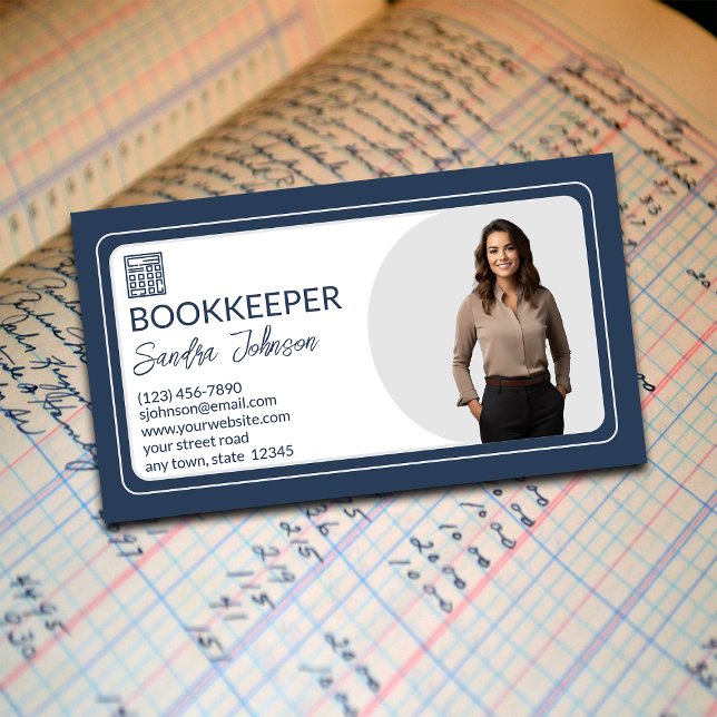Carte De Visite Services de tenue de livres (Créateur téléchargé)
