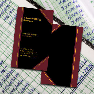 Carte De Visite Services de tenue de livres