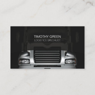 Carte De Visite Services de transport logistique Grille de camion