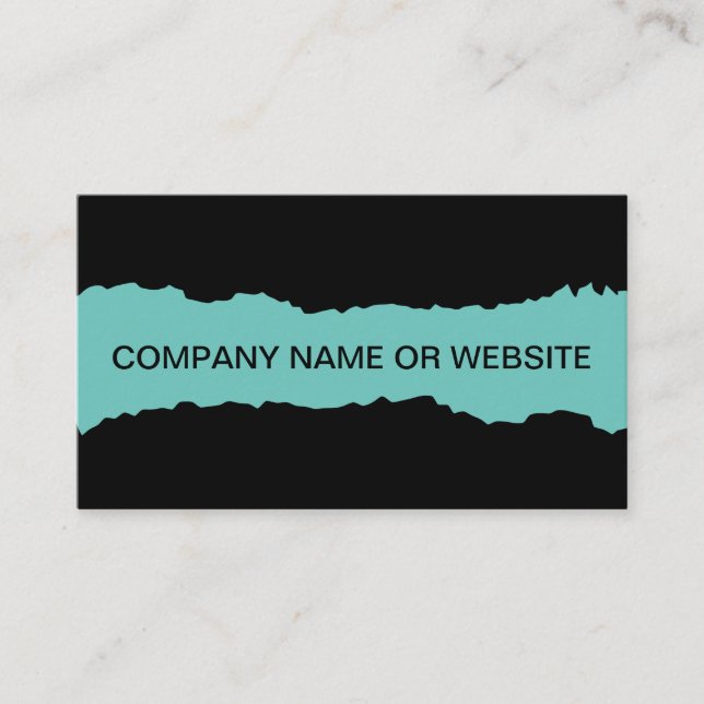 Carte De Visite Services d'excavation commerciale (Devant)