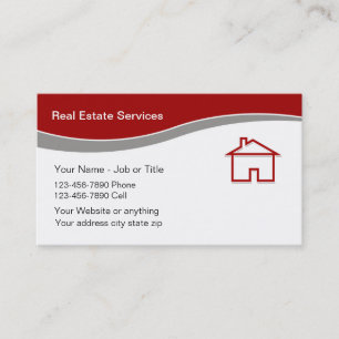 Carte De Visite Services d'immobiliers