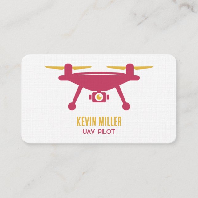 Carte De Visite Services Drone (Devant)