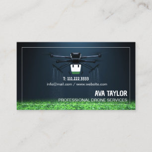 Carte De Visite Services drones UAV
