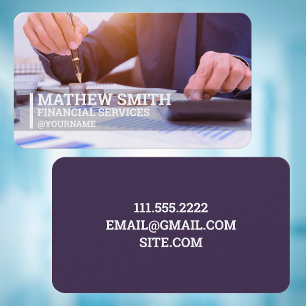 Carte De Visite Services financiers