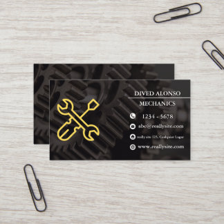 Carte De Visite Services mécaniques de confiance pour tous les véh