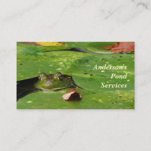 Carte De Visite Services Pond