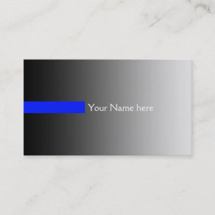 Carte De Visite Seules les dégradés de couleur gris - rayures ro