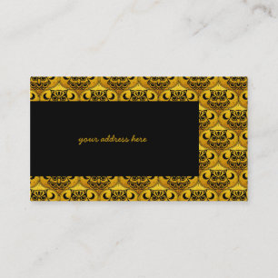 Carte De Visite Shamanic Night Owl Mosaic Motif + votre texte