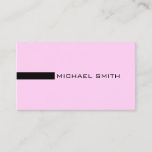 Carte De Visite Shampooing moderne minimaliste et noir