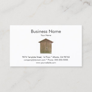 Carte de visite Shed