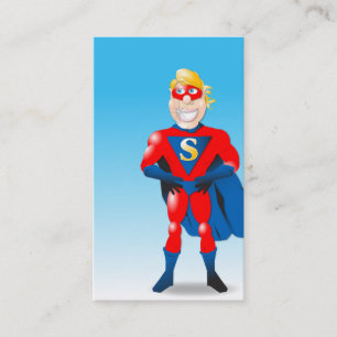 Carte de visite Shell de superhéros